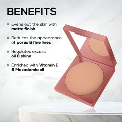 Renee Cosmetics PRO Power Puff Compact Powder - 050 Explore