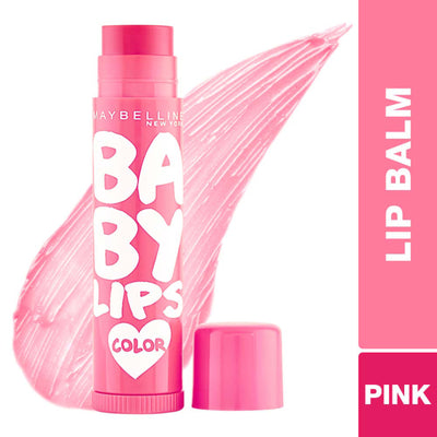 Maybelline New York Baby Lips Color Lip Balm with SPF 11, Lasts UpTo 24H - Pink Lolita + Berry Crush