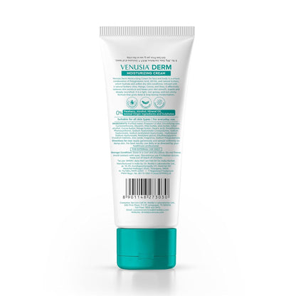 Venusia Derm Moisturizing Lotion | 24-hour Intense Hydration| |Hypoallergenic | 75g