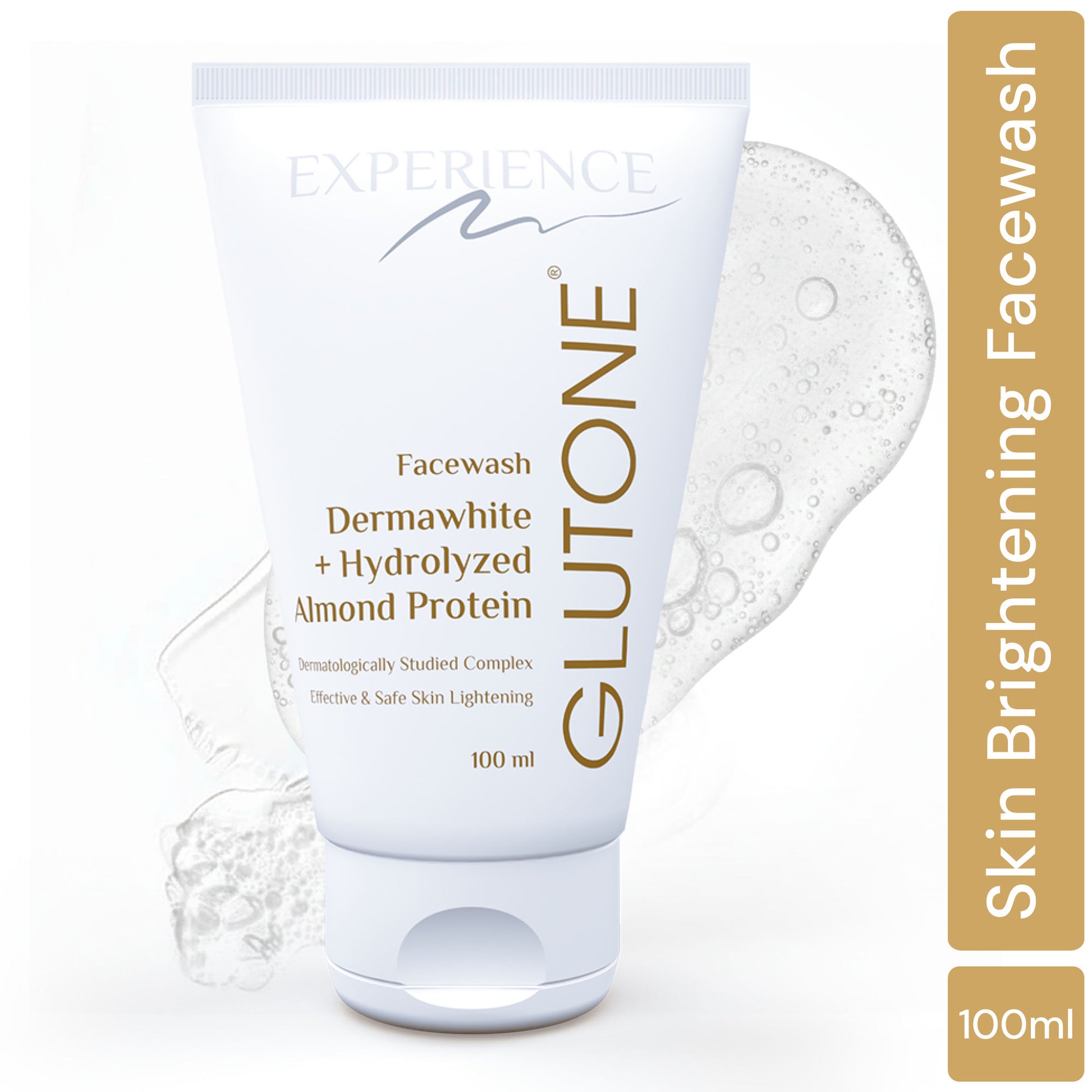 Glutone Face Wash With Dermawhite And Hydrolysed Almonds For Brighter & Radiant Skin