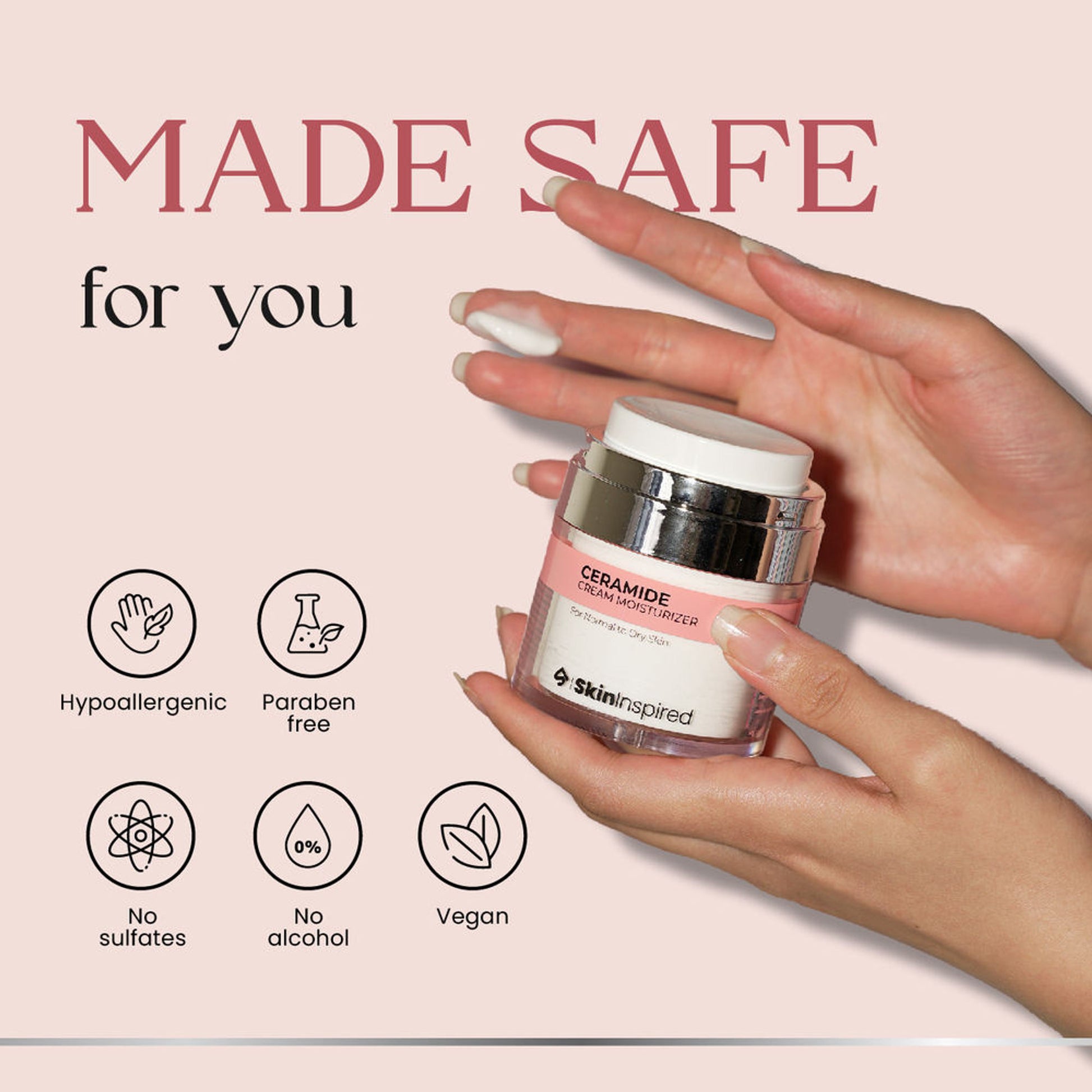 SkinInspired Ceramide Cream Moisturiser