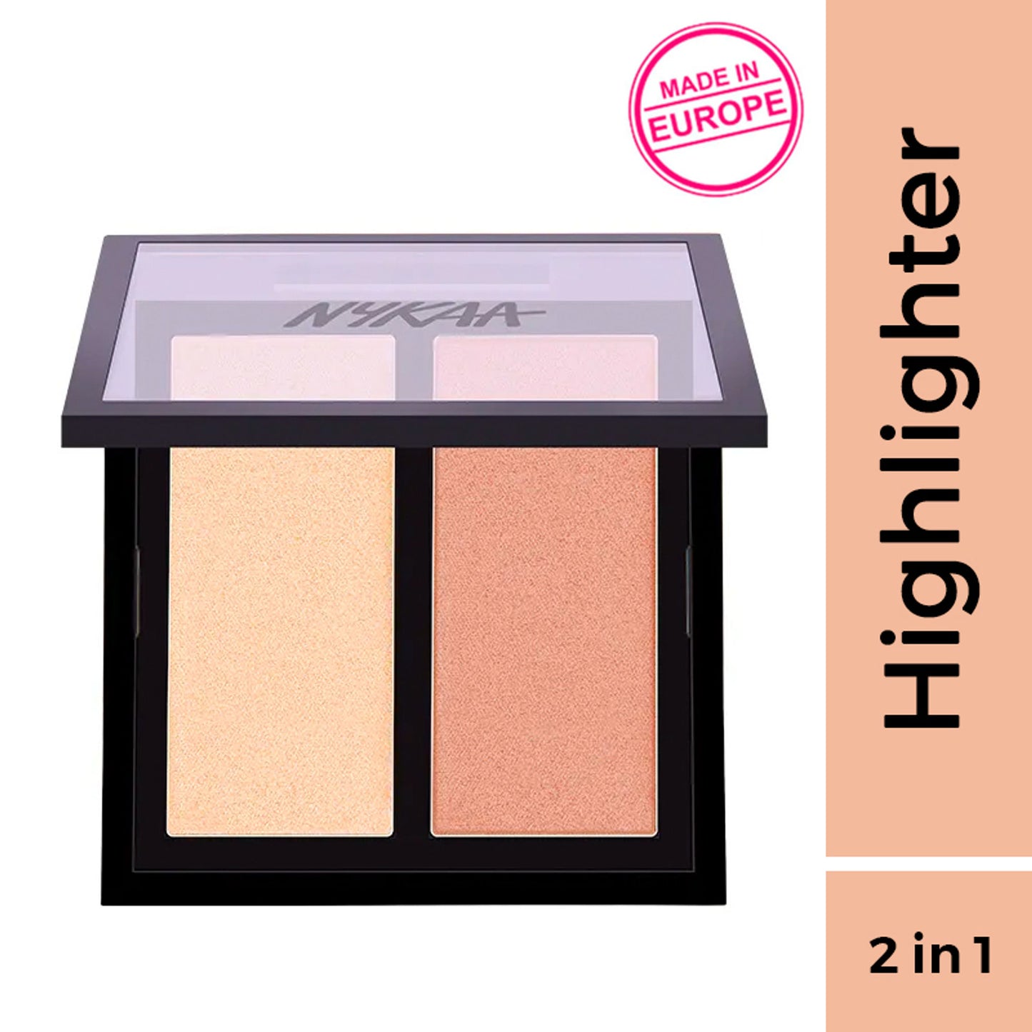 Nykaa Cosmetics Glow Getter Highlighting & Illuminating Duo Palette - 24K Glam 01