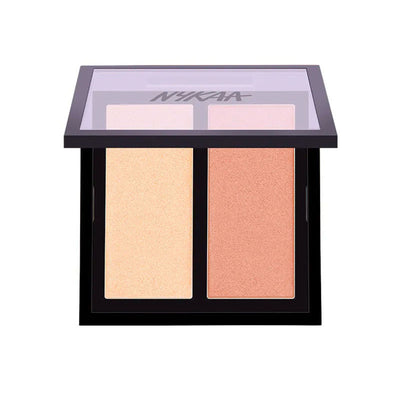 Nykaa Cosmetics Glow Getter Highlighting & Illuminating Duo Palette - 24K Glam 01