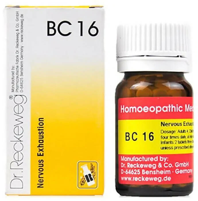 Dr. Reckeweg Bio-Combination 16 (BC 16) Tablets - Indyancart