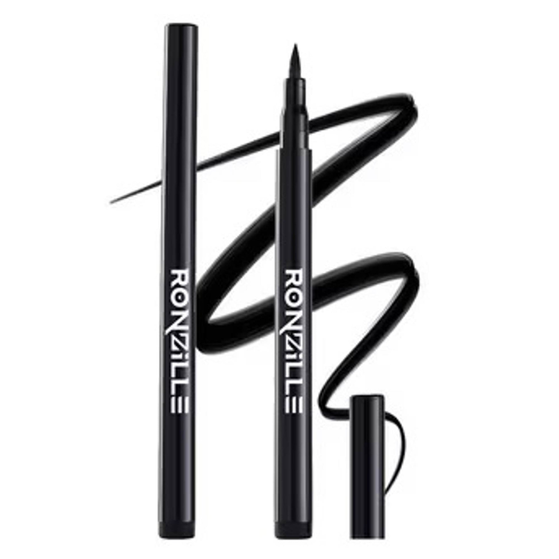 Ronzille Deep Black Sketch Matte Eyeliner Pencil Black