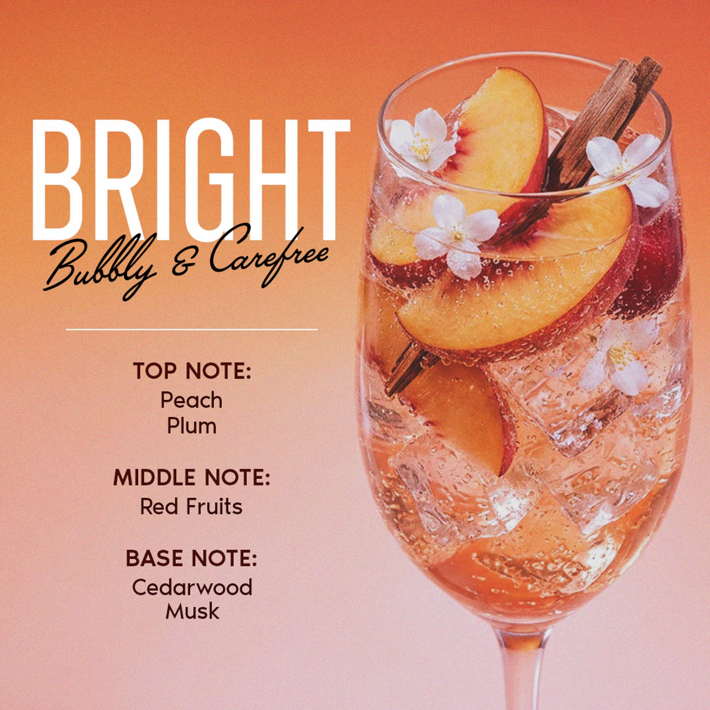 Wanderlust Body & Hair Mist Perfume - Peach Bellini
