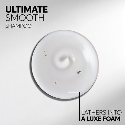 Wella Professionals Ultimate Smooth Shampoo for Frizzy and Dry Hair Up to 85% Smooth Hair