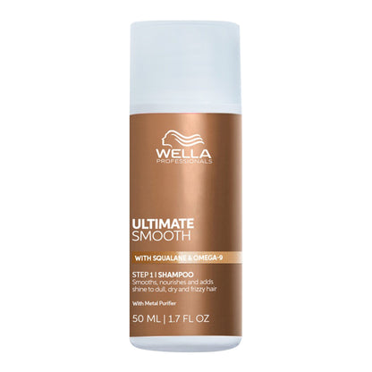 Wella Professionals Ultimate Smooth Shampoo for Frizzy and Dry Hair Up to 85% Smooth Hair
