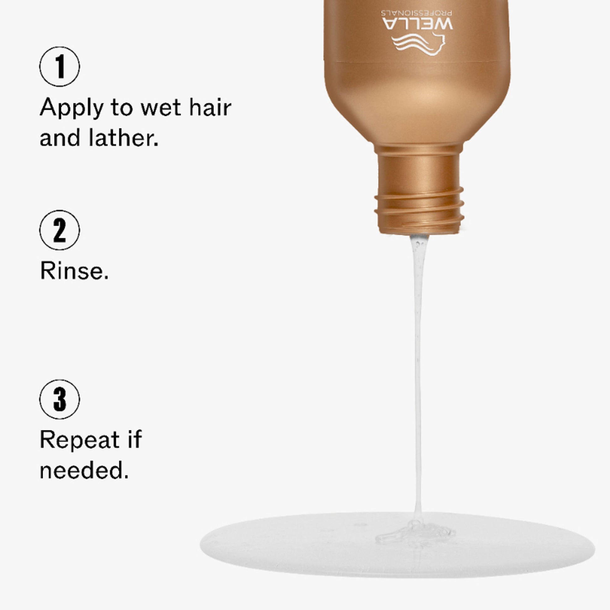 Wella Professionals Ultimate Smooth Shampoo for Frizzy and Dry Hair Up to 85% Smooth Hair