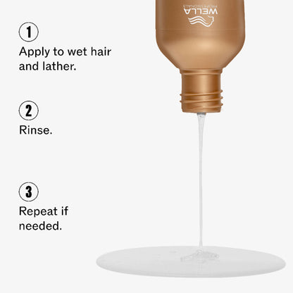 Wella Professionals Ultimate Smooth Shampoo for Frizzy and Dry Hair Up to 85% Smooth Hair