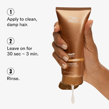 Wella Professionals Ultimate Smooth Conditioner for Frizzy Hair Up to 85% Smooth Hair