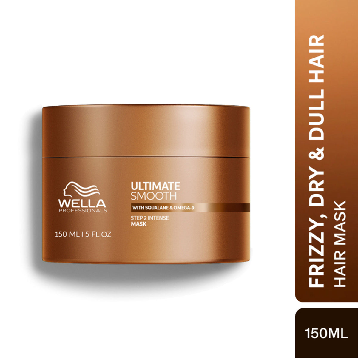 Wella Professionals Ultimate Smooth Hair Mask for Frizzy, Dry, Dull Hair Up to 85% Smooth Hair