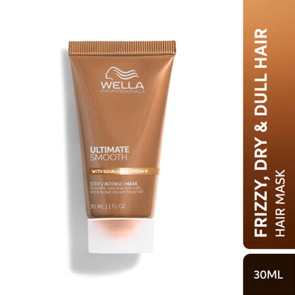 Wella Professionals Ultimate Smooth Hair Mask for Frizzy, Dry, Dull Hair Up to 85% Smooth Hair