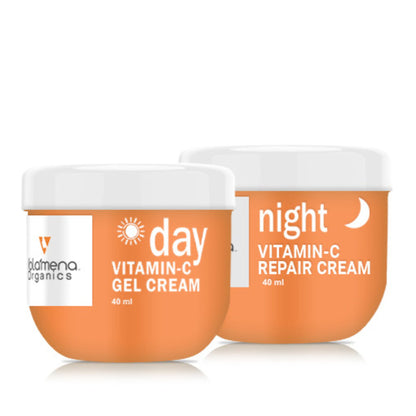 Volamena Vitamin C Gel Day & Night Repair Cream Combo