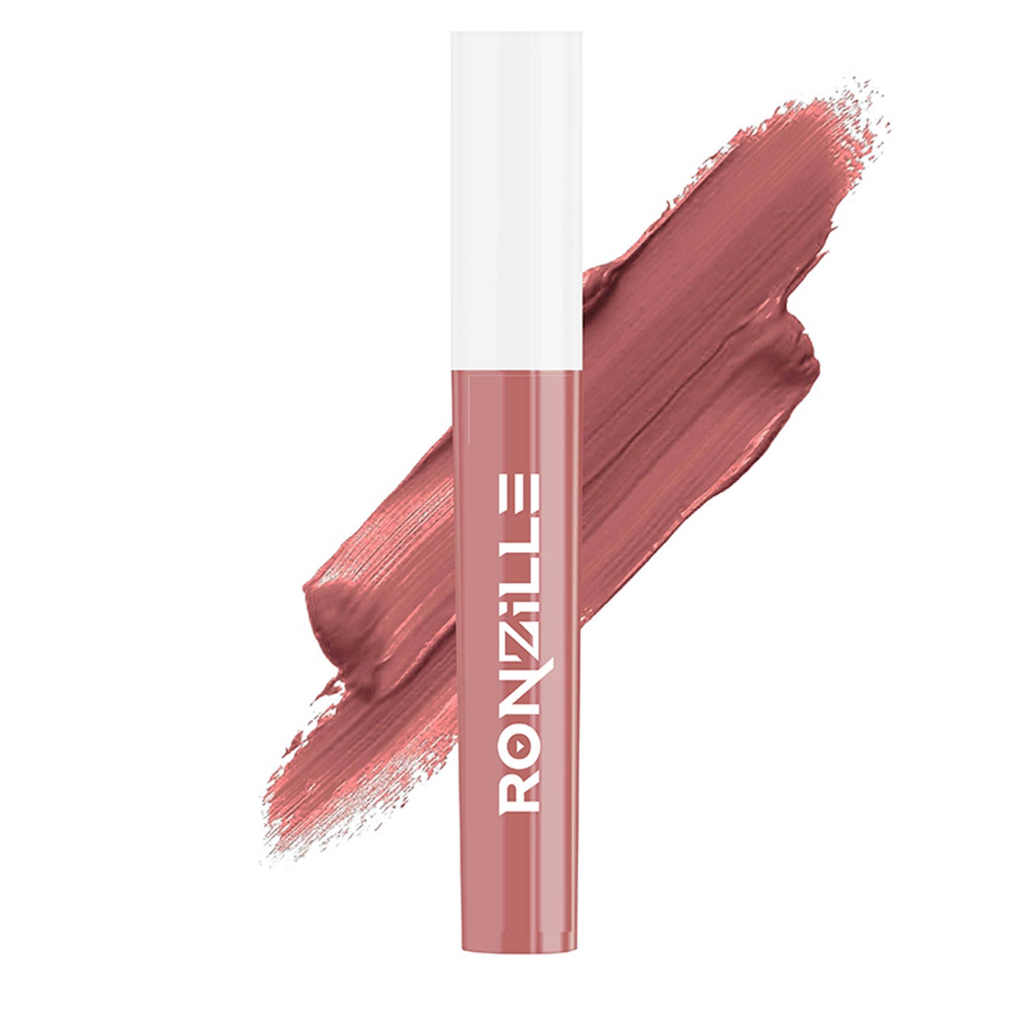 Ronzille Non Transfer Matte Liquid Lipstick Plus Lip Gloss - Nudes And Browns Pack Of 4