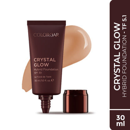 Colorbar Crystal Glow Hybrid Foundation SPF 30 - TF 5.1