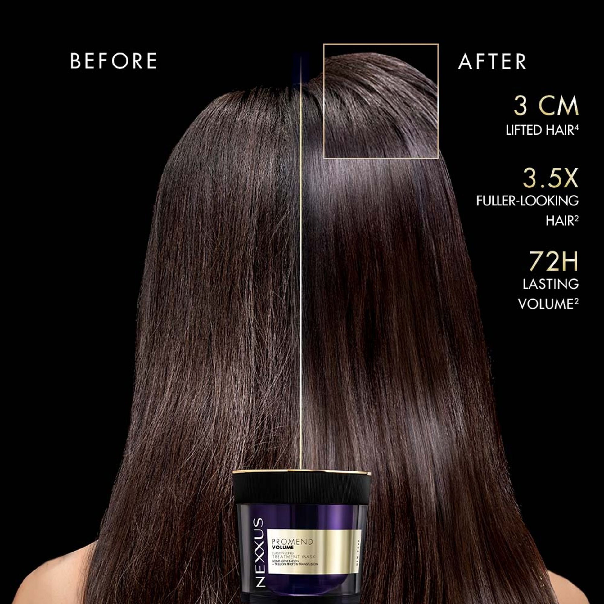 NEXXUS Promend Volume Elastinizing Bond Treatment Mask for Thin & Flat Hair