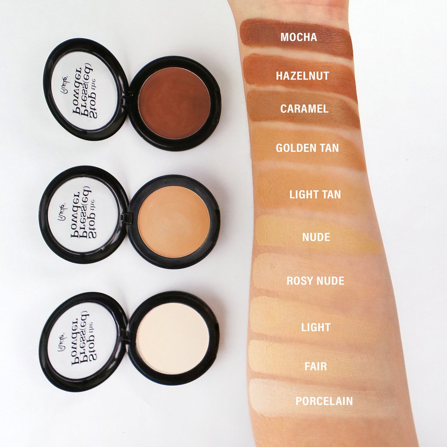 Rude Cosmetics Stop The Pressed Powder - Cashmere 06