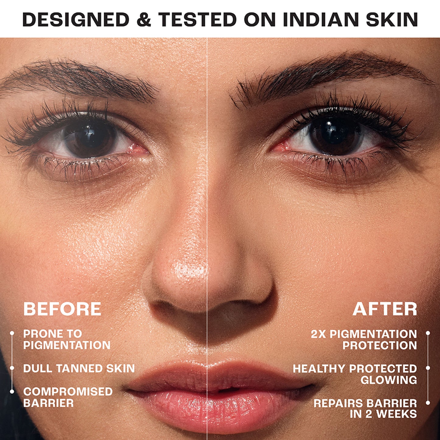 Lakme Sun Expert Tinted Matte Fluid SPF 50 Sunscreen with 1% Ceramide for Barrier Repair - Bronze