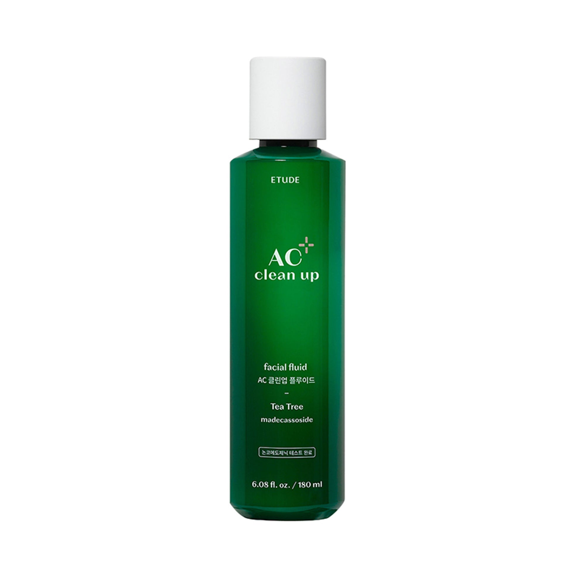 ETUDE Ac Clean Up Facial Fluid, Lightweight Moisture, Deduces Dark Acne Spots