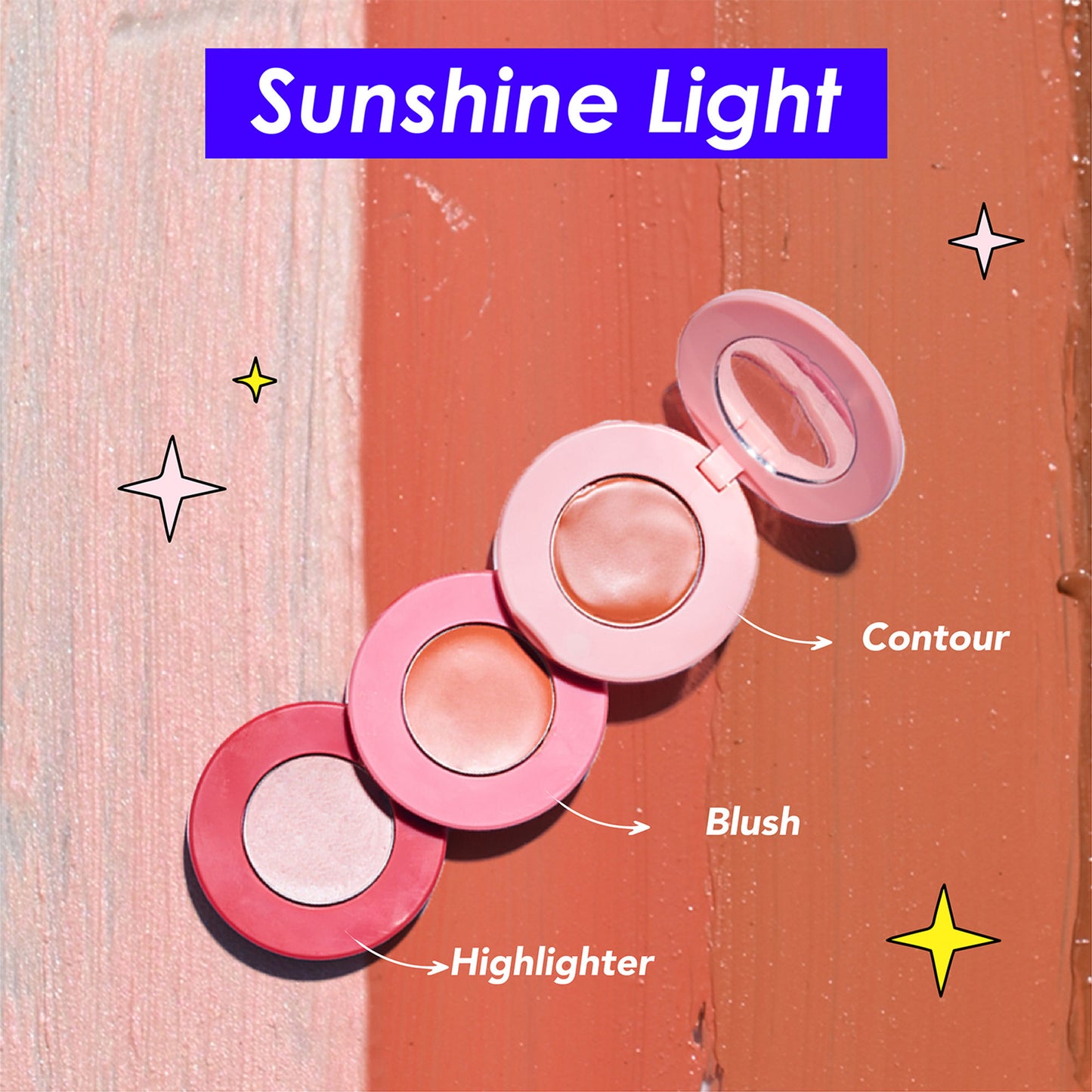 Blue Heaven Stack & Slay Multitask Trio - Sunshine Light