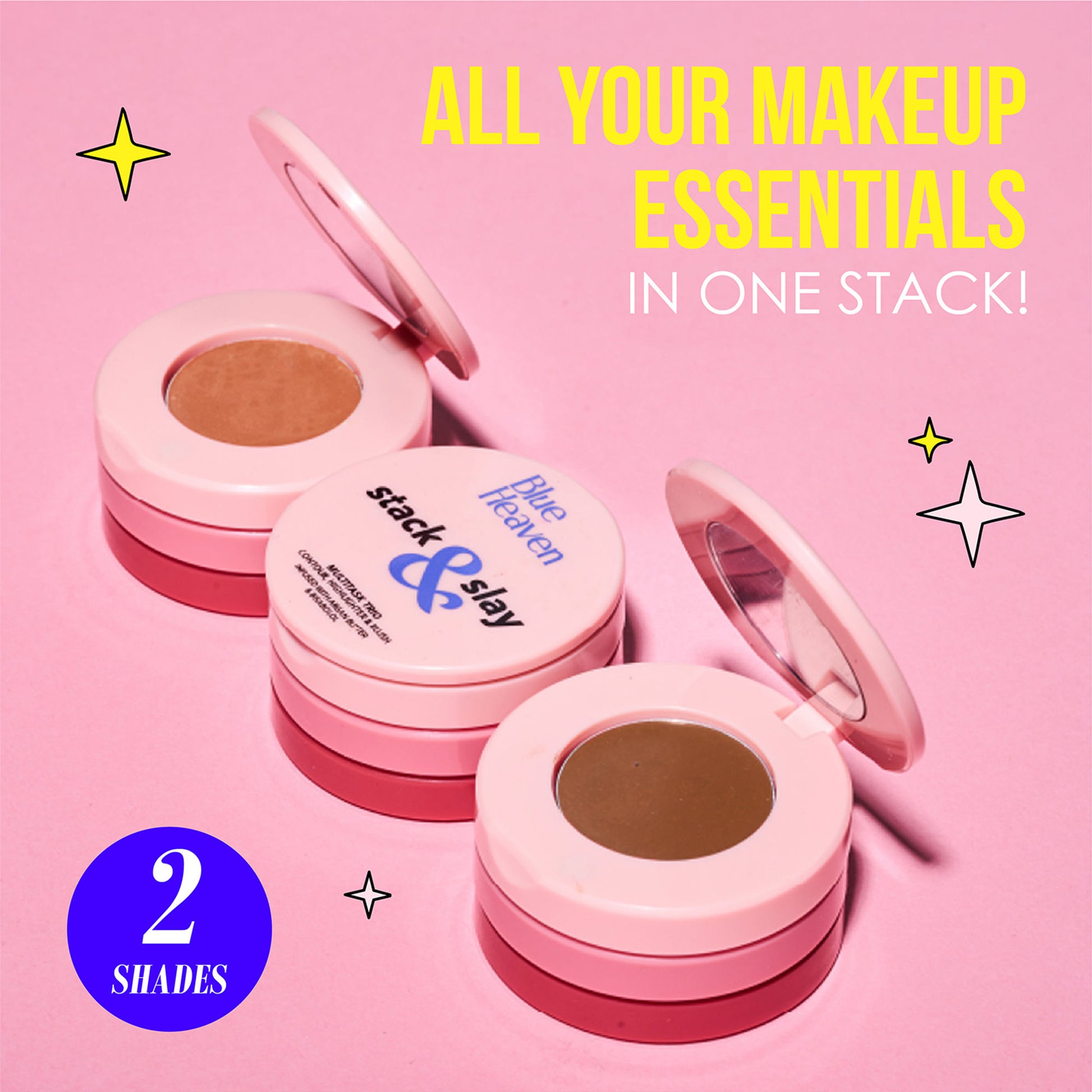 Blue Heaven Stack & Slay Multitask Trio - Sunshine Light