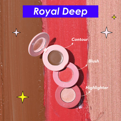 Blue Heaven Stack & Slay Multitask Trio - Royal Deep