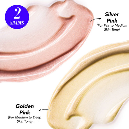 Blue Heaven Prime & Shine Flawless Iluminating Primer & Strobe Cream - Silver Pink