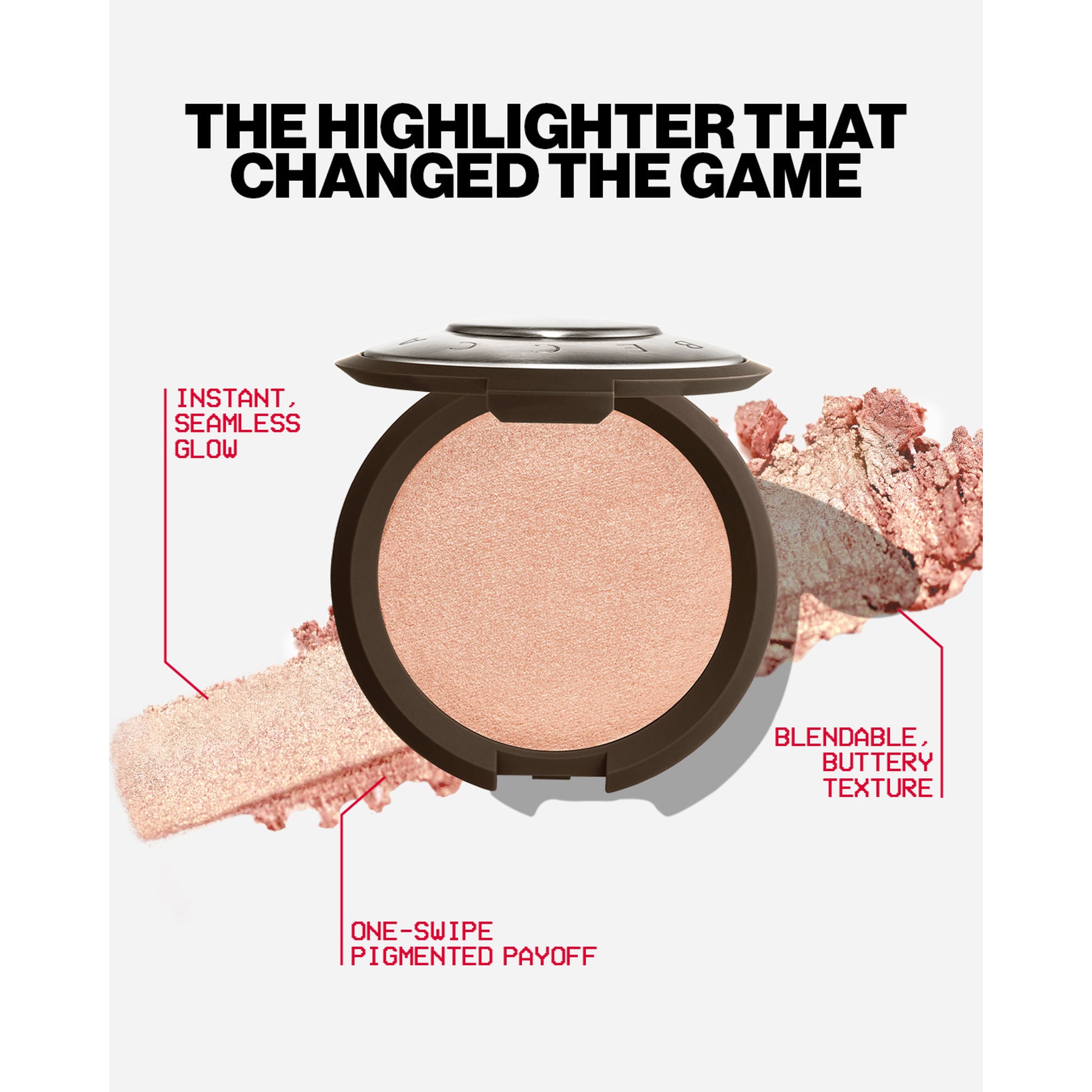 Smashbox X Becca Shimmering Skin Perfector Pressed - Rose Quartz
