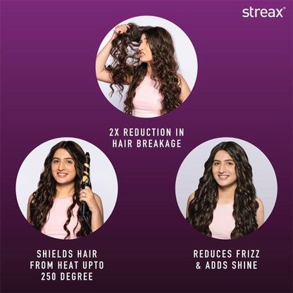 Streax Heat Protect Spray For Hair Styling For Men & Women, For Dry & Frizzy Hair