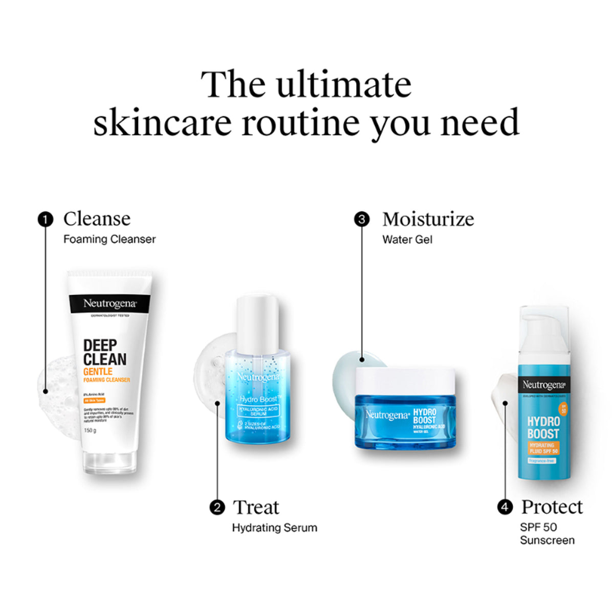 Neutrogena Deep Clean Gentle Foaming Cleanser - Moisturizing Face Wash for Normal to Sensitive Skin