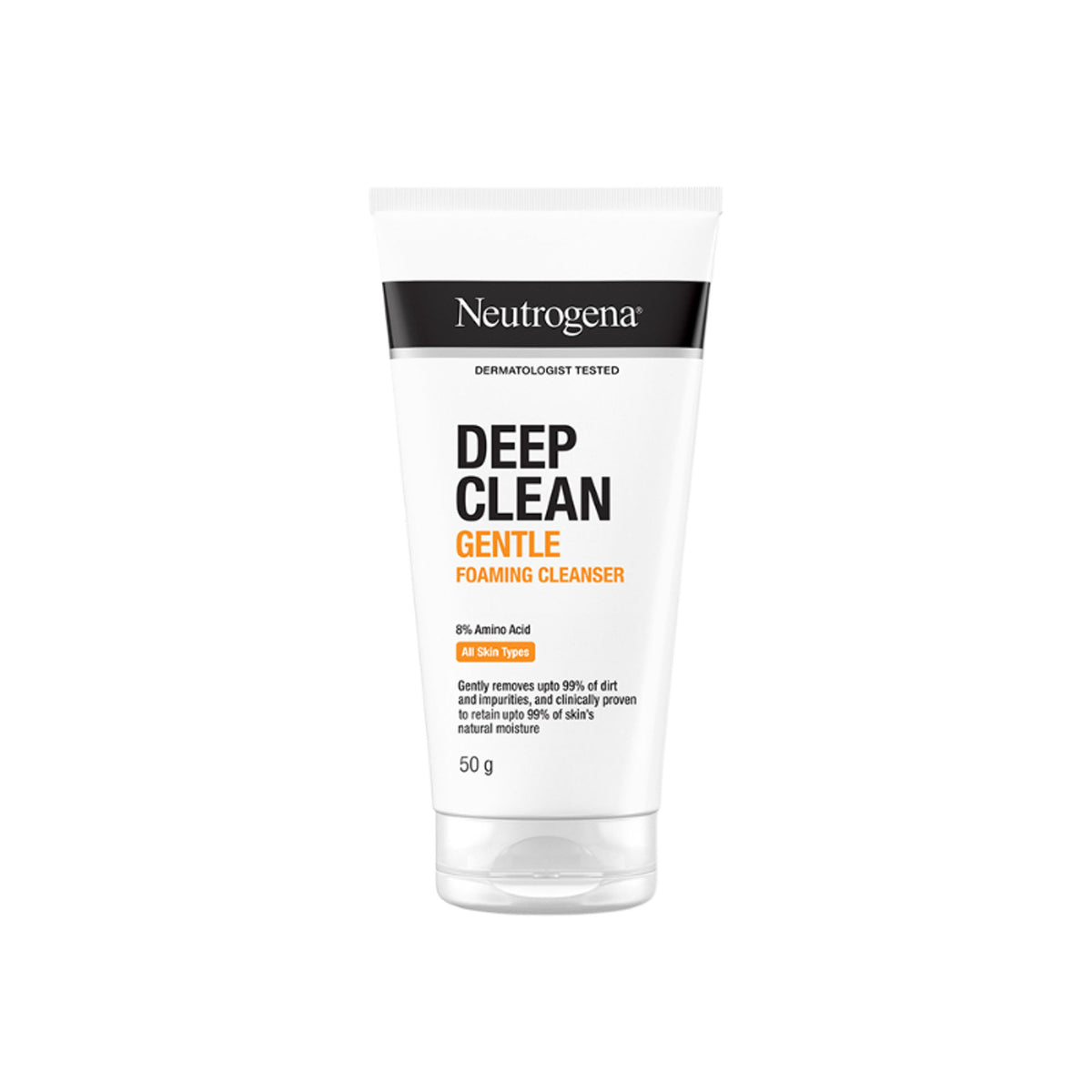 Neutrogena Deep Clean Gentle Foaming Cleanser - Moisturizing Face Wash for Normal to Sensitive Skin