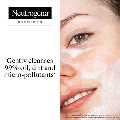 Neutrogena Deep Clean Gentle Foaming Cleanser - Moisturizing Face Wash for Normal to Sensitive Skin