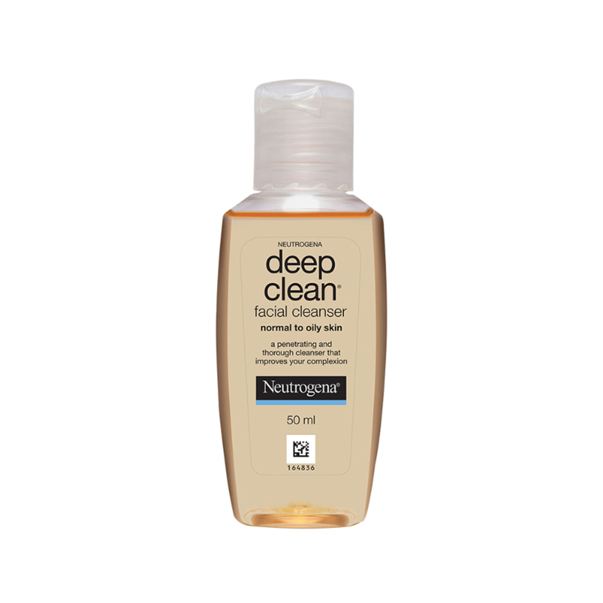 Neutrogena Deep Clean Facial Cleanser Face Wash for Normal to Oily Skin