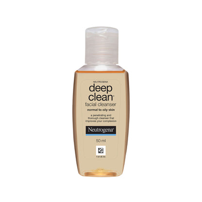 Neutrogena Deep Clean Facial Cleanser Face Wash for Normal to Oily Skin