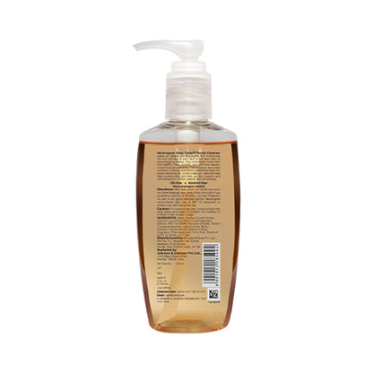 Neutrogena Deep Clean Facial Cleanser Face Wash for Normal to Oily Skin