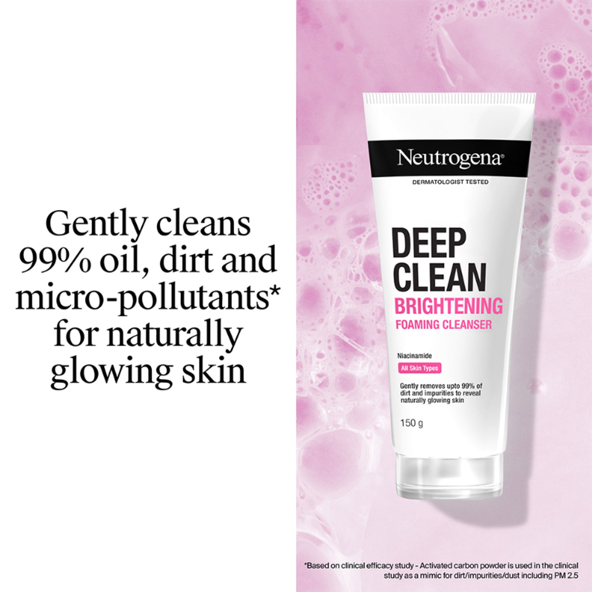 Neutrogena Deep Clean Brightening Foaming Cleanser