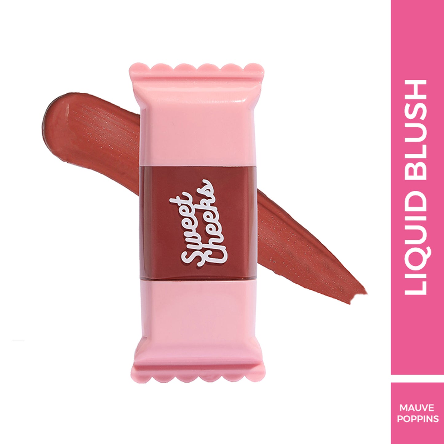 Praush Sweet Cheeks Liquid Blush - Mauve Poppins