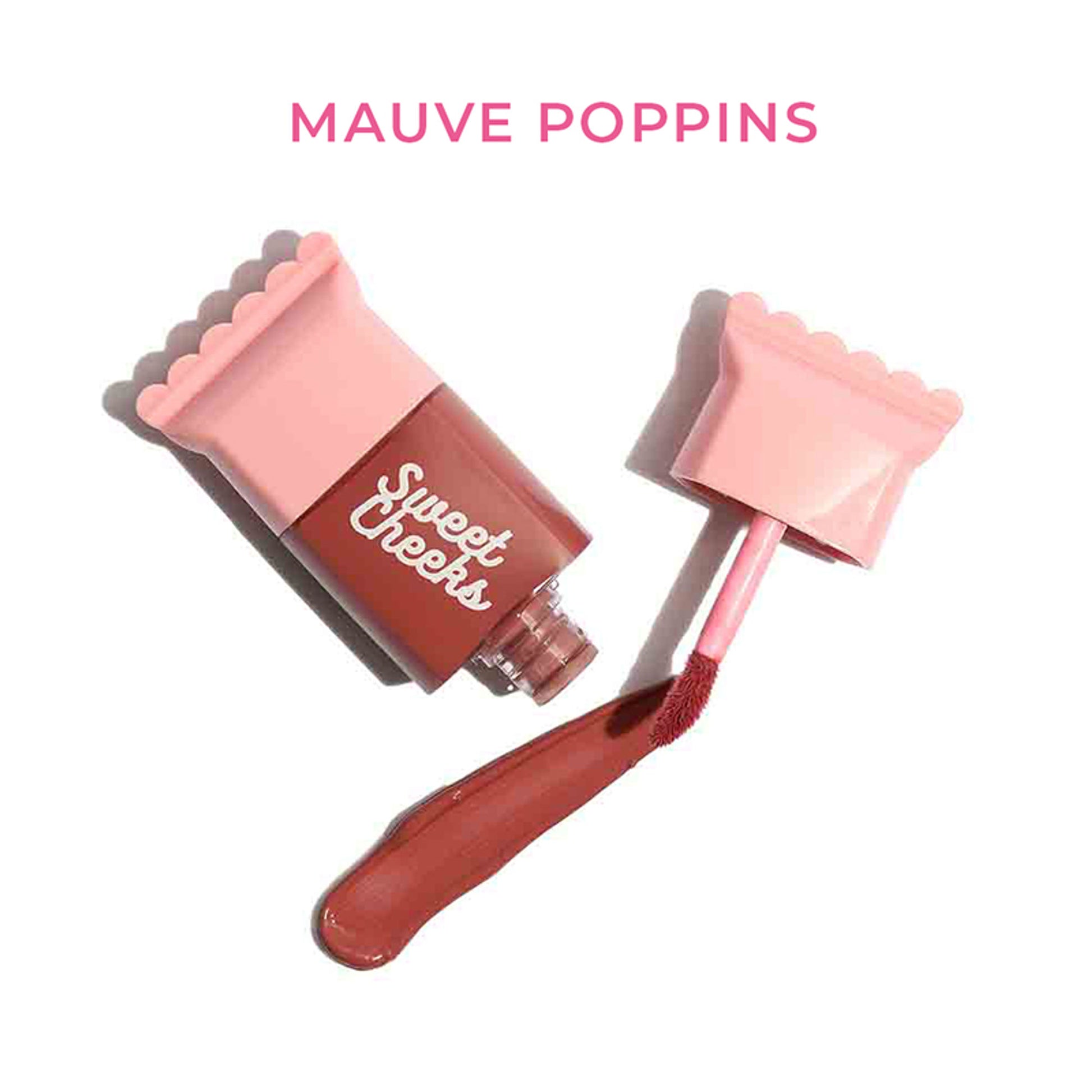 Praush Sweet Cheeks Liquid Blush - Mauve Poppins