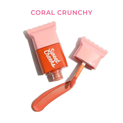 Praush Sweet Cheeks Liquid Blush - Coral Crunchy