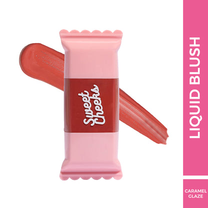 Praush Sweet Cheeks Liquid Blush - Caramel Glaze