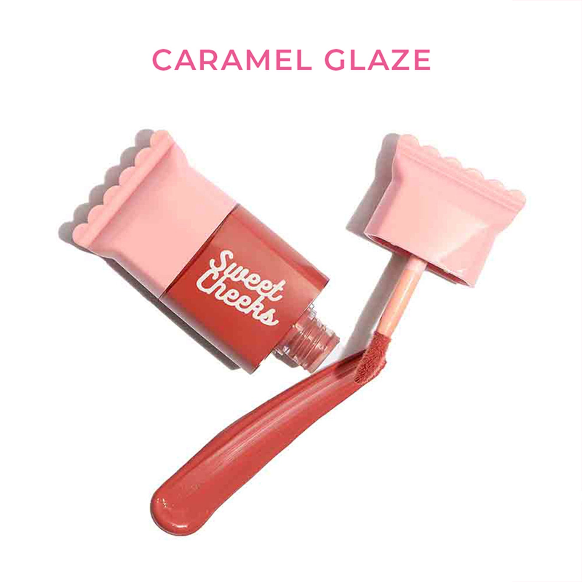 Praush Sweet Cheeks Liquid Blush - Caramel Glaze