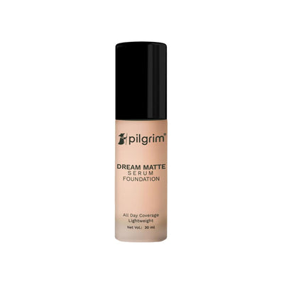 Pilgrim Dream Matte Serum Foundation Hydra-Light Finish with Hyaluronic Acid - Classic Nude 123