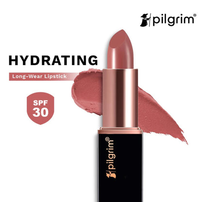 Pilgrim Matte Me Up Velvet Matte Bullet Lipstick Soft, Transferproof & Smudgeproof - 03 Cupid's Pink