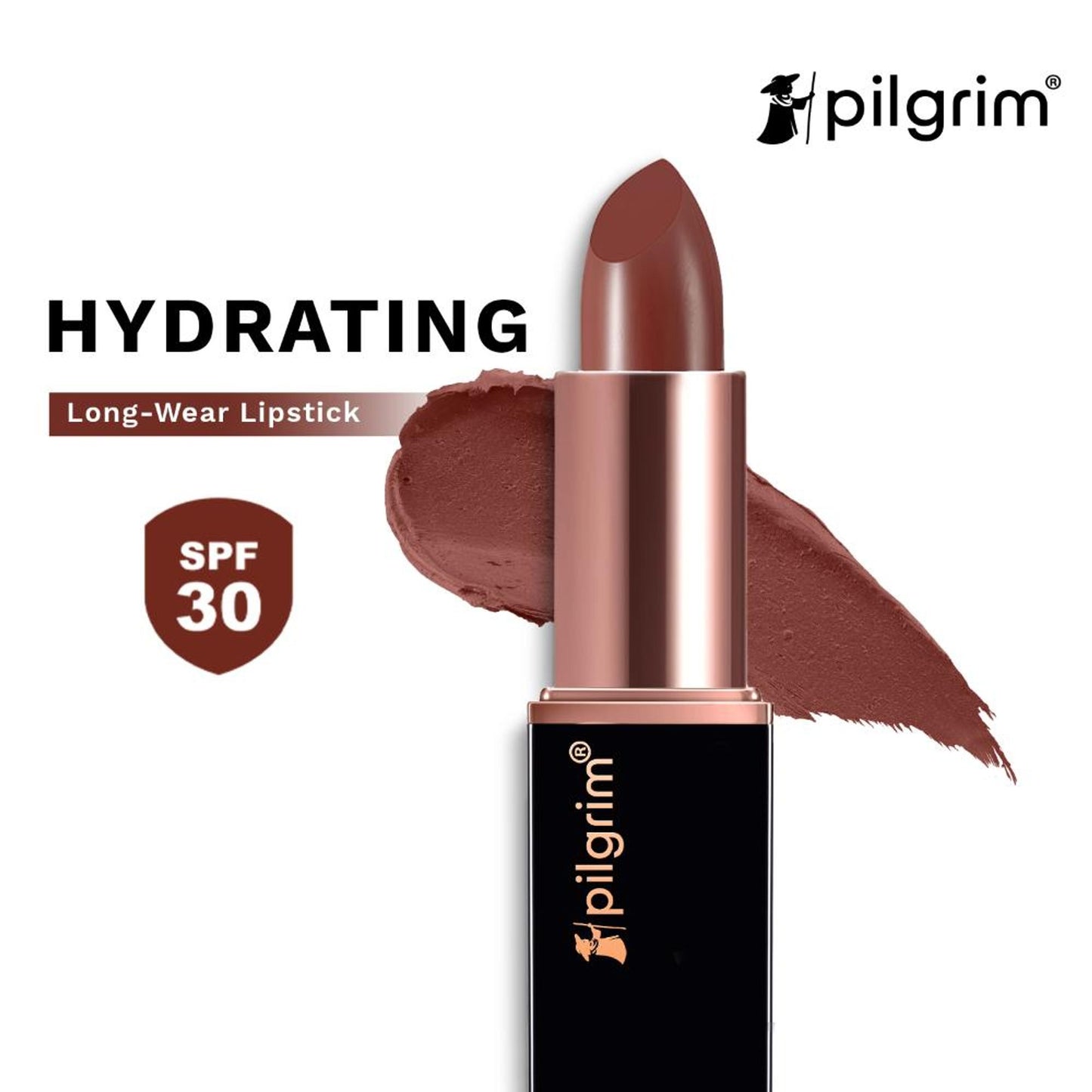 Pilgrim Matte Me Up Velvet Matte Bullet Lipstick Soft, Transferproof & Smudgeproof - 06 Coco Caress
