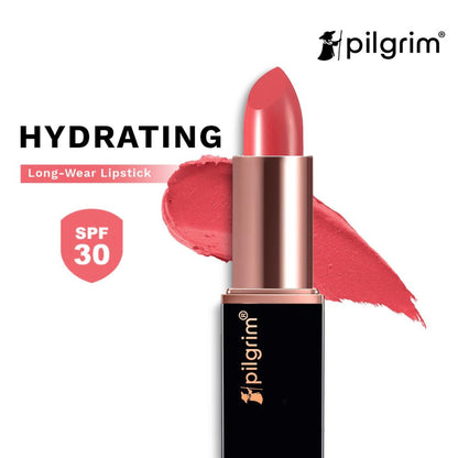 Pilgrim Matte Me Up Velvet Matte Bullet Lipstick Soft, Transferproof & Smudgeproof - 12 Pink Hotness