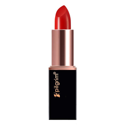 Pilgrim Matte Me Up Velvet Matte Bullet Lipstick Soft, Transferproof & Smudgeproof - 21 Flamin' Red