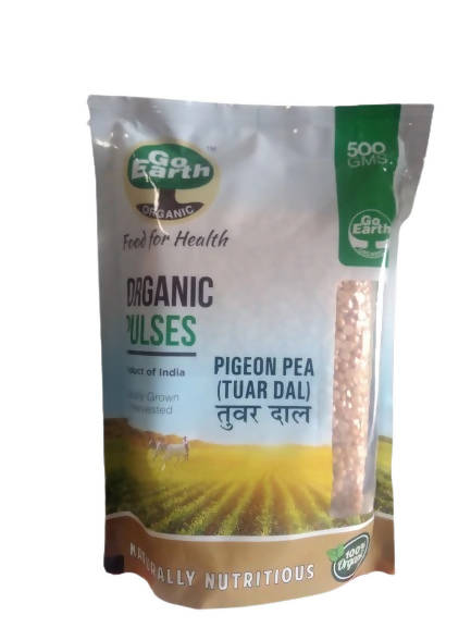 Go Earth Organic Pigeon Pea (Tuar Dal) - Indyancart