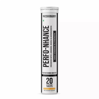 Nutracology Perfo-nhance Testosterone Booster For Strength, Endurance Tablets