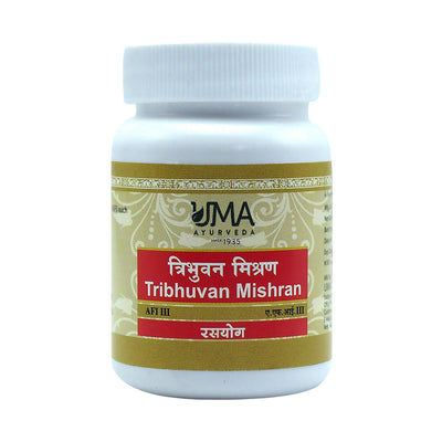 Uma Ayurveda Tribhuvan Mishran Tablets